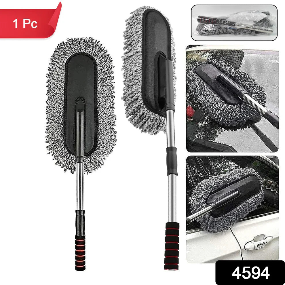 Microfiber Car Dust Brush – Gentle & Efficient Cleaning Tool for Interior & Exterior | Car Duster for Dashboard, Seats, Vents & Surface Cleaning (1 Pc)